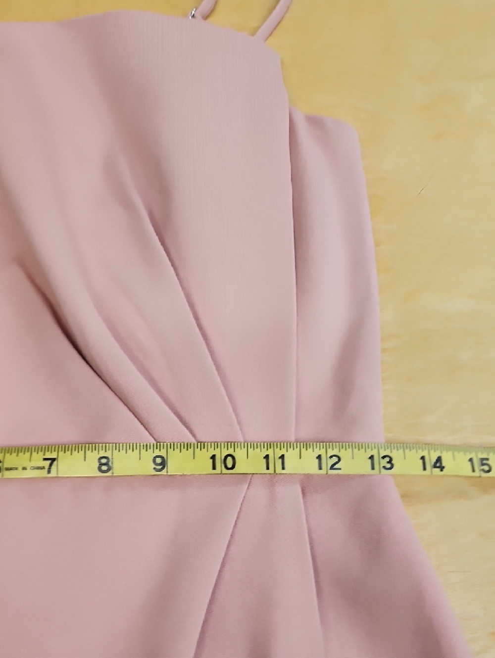 Lulus Pink Satin Slip Mini Dress Draped Bodycon Spaghetti Strap Size Small - Picture 9 of 12